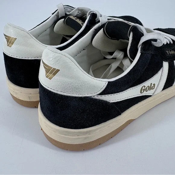 GOLA Exclusive Hawk Suede Sneakers Black Off White - Picture 7 of 11